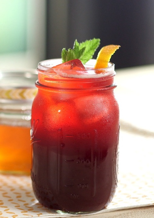 Honey Hibiscus Orange Punch 1