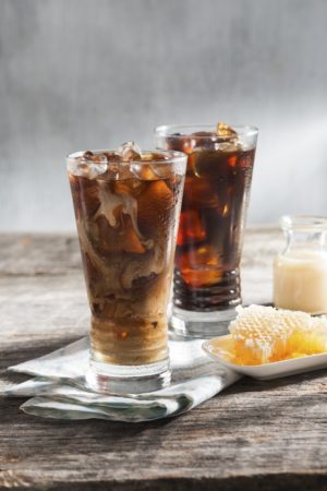 Iced Vietnamese Honey Iced Coffee