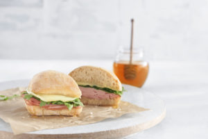 Italian Ham Baked Panini