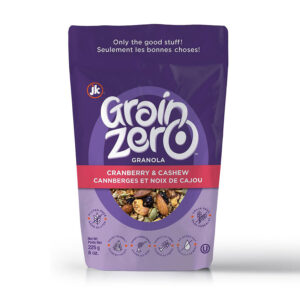 Cranberry cashew granola