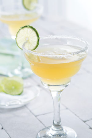 Golden honey margarita