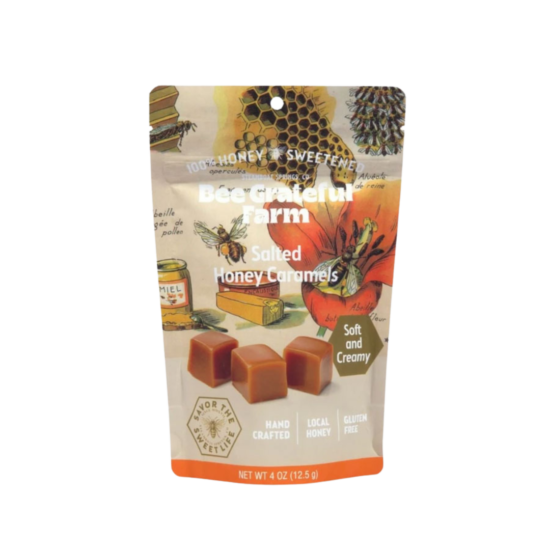 Bee Grateful Farm Salted Honey Caramels