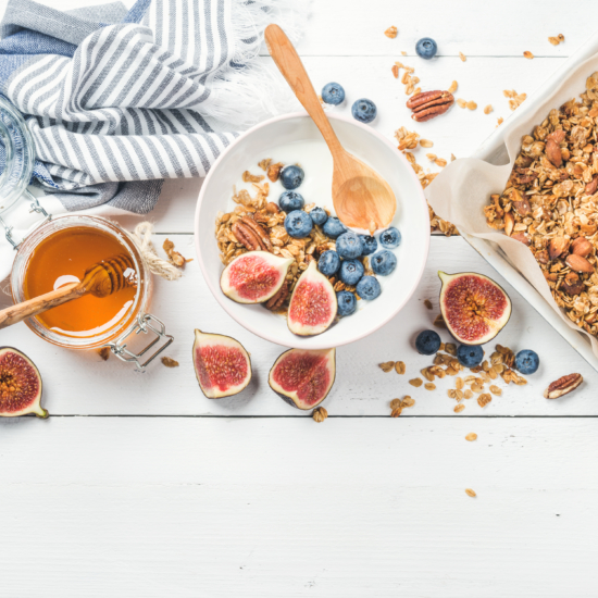 Honey Yogurt Figs Granola