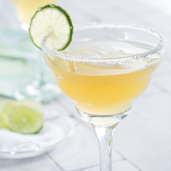Golden honey margarita