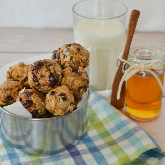 Oat and Honey Bites