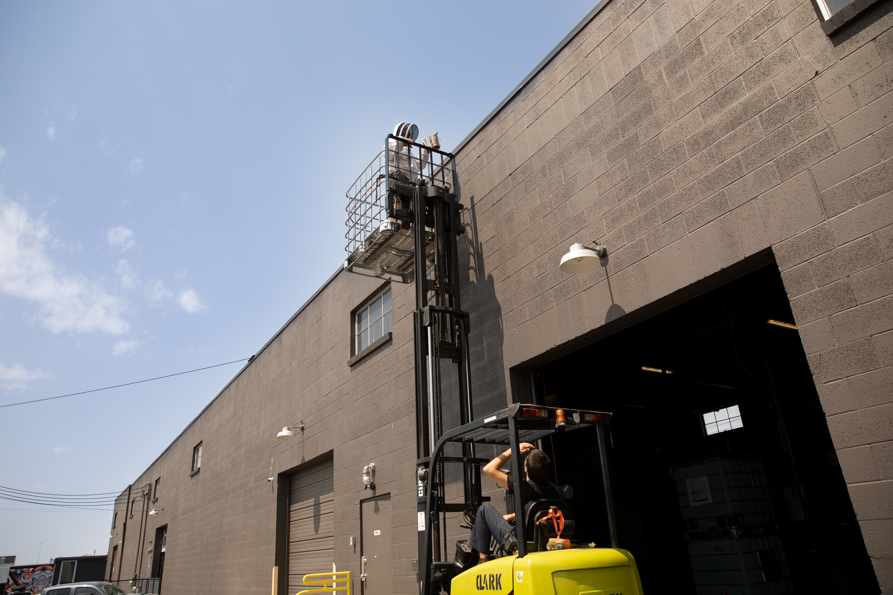 Beehive Distilling Rooftop